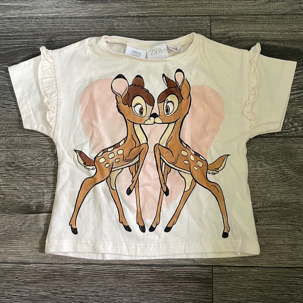 ZARA Disney Baby Girls Top, size 3-6 months